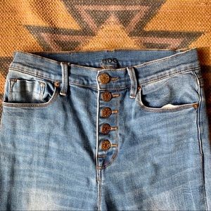bdg high rise/ twig ankle jeans